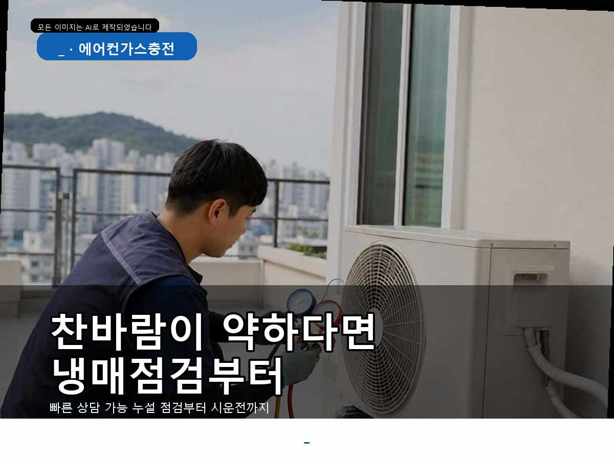 포항시 에어컨가스충전 신계리, 토출 온도 확인 상담부터 시운전까지 본 후기