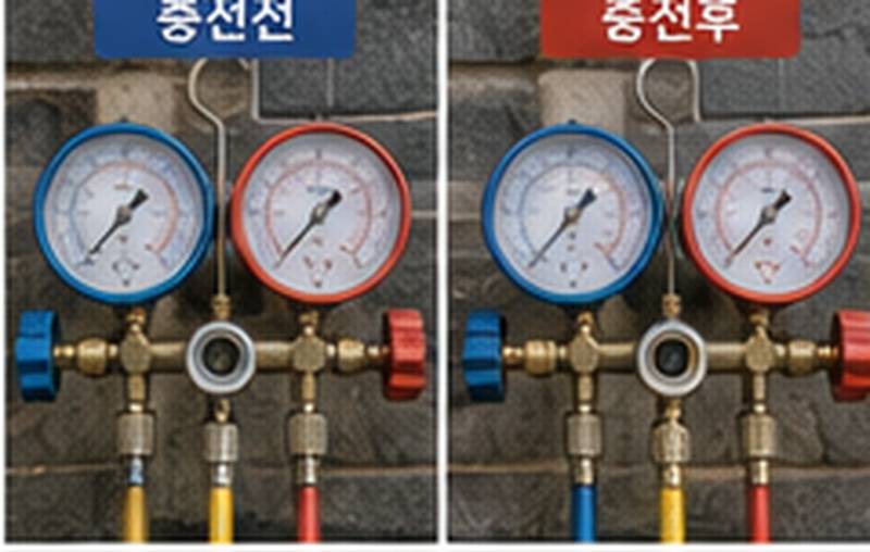 포항 에어컨가스충전 비용, 마무리 시운전까지 안심한 후기